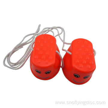 plastic stilt shoes for promotional